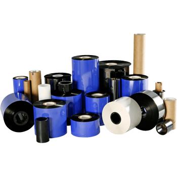 Thermal transfer ribbons for industrial label printing and barcoding