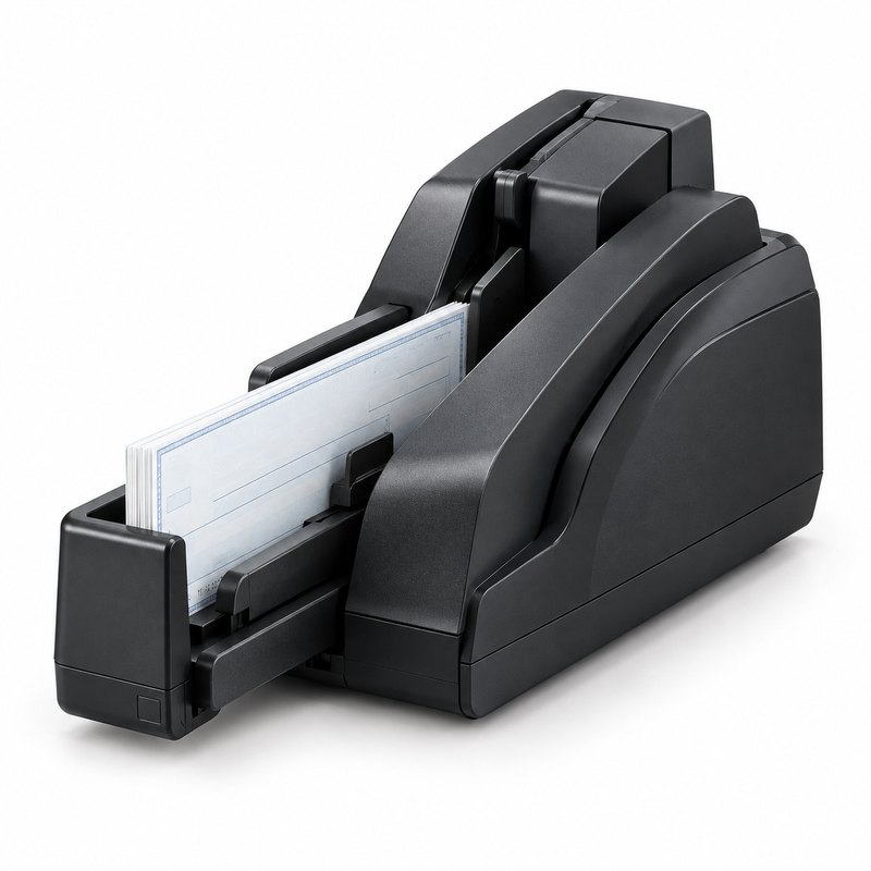 Digital check scanners for remote deposit capture and check processing