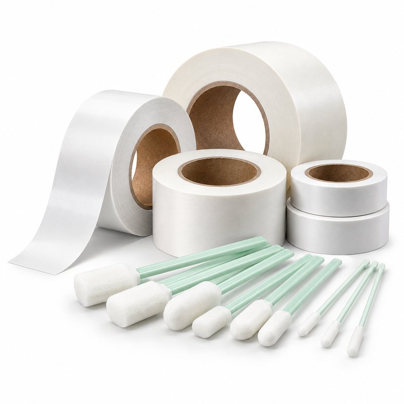 KleenStik cleaning sticks and tapes for MICR printers and check scanners
